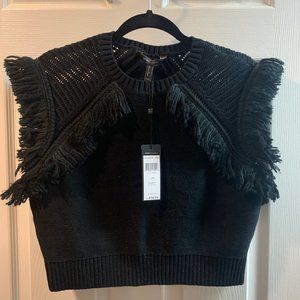 NWT BCBG Black Sweater Top
